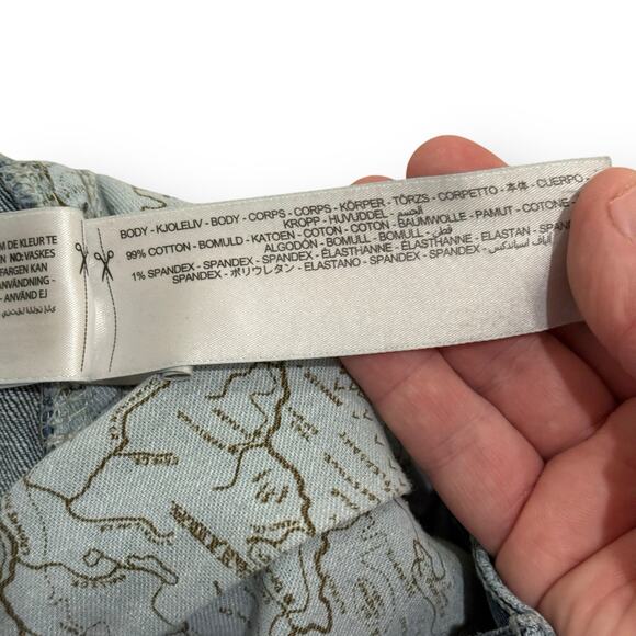 Ariat Men’s M5 Jeans Stillwell Straight Fit Leg 38/30 Embroidered Fargo Wash - Picture 6 of 15